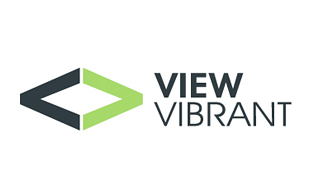 View Vibrant Lens & Optics Logo Design