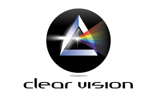 Clear Vision Lens & Optics Logo Design
