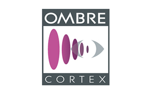 Ombre Cortex Lens & Optics Logo Design