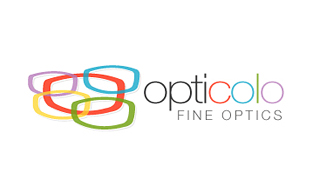 Opticolo Fine Optics Lens & Optics Logo Design