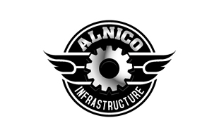 Alnico Infrastructure Mining & Metals Logo Design