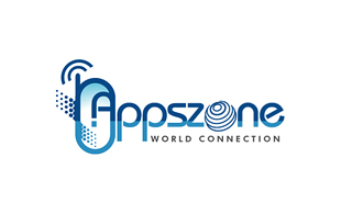 Appszone Mobile APP & Web Development Logo Design