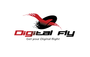 Digital Fly Mobile APP & Web Development Logo Design