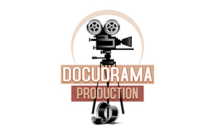 Docudrama Production Motion Pictures and Film Logo Design
