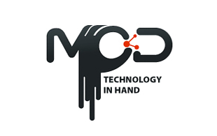 Mod Technology In Hand Nanotechnology Logo Design