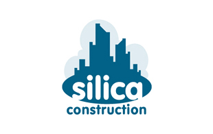 Silica Construction Real Estate & Construction Logo Design