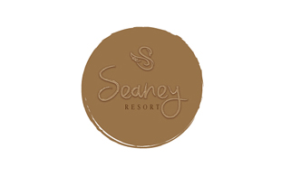 Seaney Resort Retro Logo Design