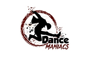 Dance Maniacs Rugged Logo Design