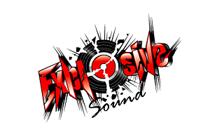 Explosive Sound Rugged Logo Design