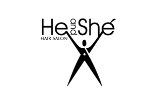 He and She Salon & Day-Spa Logo Design