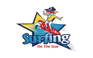 Surfing Sports & Athletics Logo Design