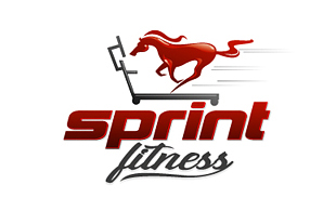 Sprint Fitness Sporty Logo Designs