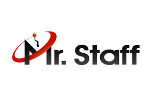Mr. Staff Hub Staffing and Recruiting Logo Design