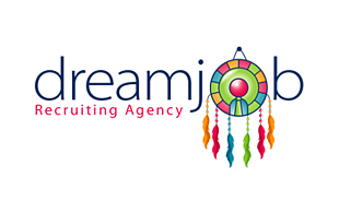 Dreamjob Hub Staffing and Recruiting Logo Design