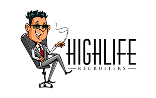 Highlife Hub Staffing and Recruiting Logo Design
