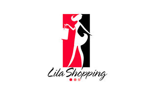 Lila Shopping Supermarkets & Malls Logo Design