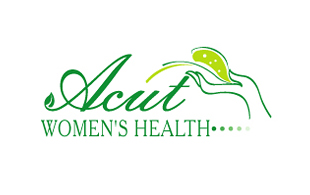 Acut Women's Health Wellness & Fitness Logo Design