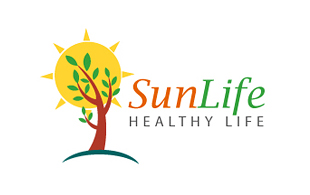 Sunlife Healthy Life Wellness & Fitness Logo Design