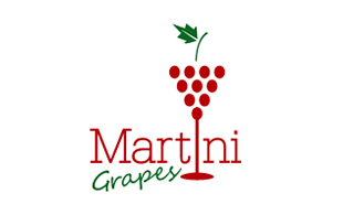 Martini Grapes Wine & Spirit Logo Design