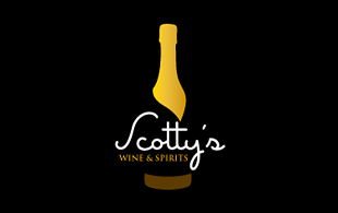 Scotty's Wine & Spirit Logo Design