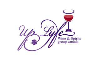 Up Life Wine & Spirit Logo Design