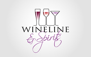Wineline Wine & Spirit Logo Design